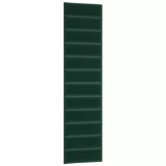 Quadratta 50x240 kárpitozott panel, sötétzöld