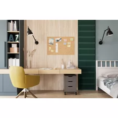 Quadratta 50x240 kárpitozott panel, sötétzöld