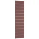 Quadratta 50x240 kárpitozott panel, hamvas