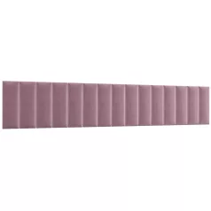 Quadratta 300x60 kárpitozott panel, hamvas