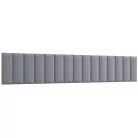 Quadratta 300x60 kárpitozott panel, szürke