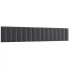 Quadratta 300x60 kárpitozott panel, sötétszürke