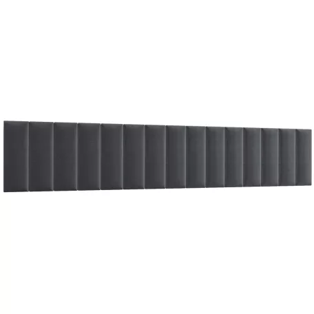 Quadratta 300x60 kárpitozott panel, sötétszürke