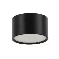 Vallum, 15x15x9cm mennyezeti lámpa, Fekete