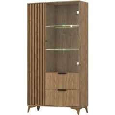 Entsian 100 vitrin szekrény artisan oak gardrób,