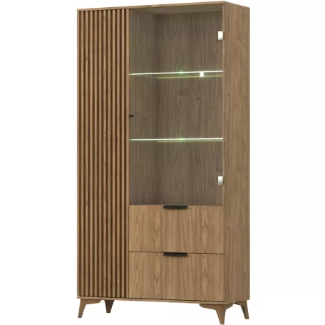 Entsian 100 vitrin szekrény artisan oak gardrób,