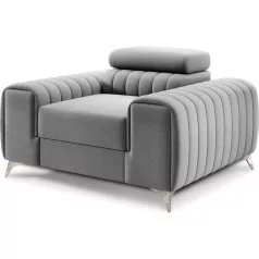 Laurence fotel, szürke