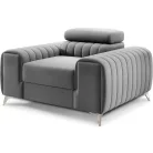 Laurence fotel, szürke