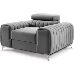 Laurence fotel, szürke