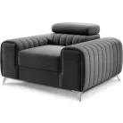 Laurence fotel, szürke