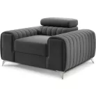 Laurence fotel, szürke