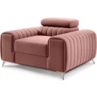 Laurence fotel, rózsaszín