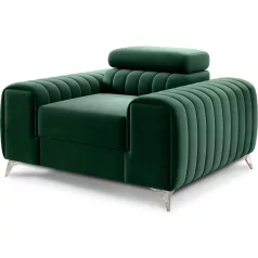 Laurence fotel, zöld