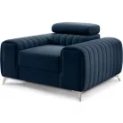 Laurence fotel, sötétkék