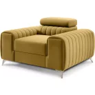 Laurence fotel, sárga