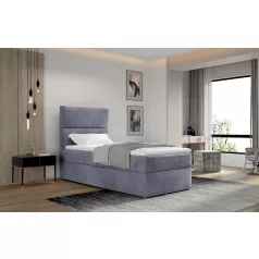 Arco 90x200 boxspring ágy  szürke