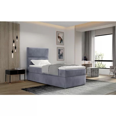 Arco 90x200 boxspring ágy  szürke