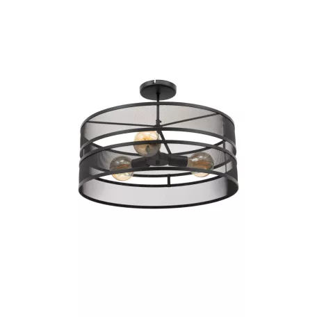 Orabela, 55x55x32cm mennyezeti lámpa, Fekete