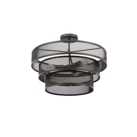Orabela, 55x55x32cm mennyezeti lámpa, Fekete