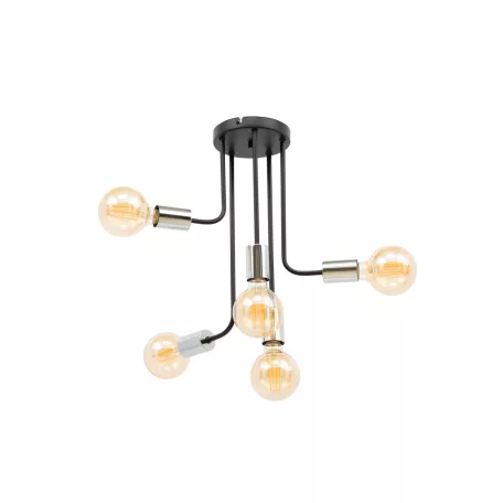 Indigeo, 55x47x55cm csillár, Fekete