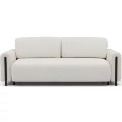 Arcadova fekete kanapé, fehér