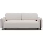 Arcadova fekete kanapé, bézs