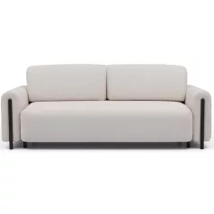 Arcadova fekete kanapé, bézs