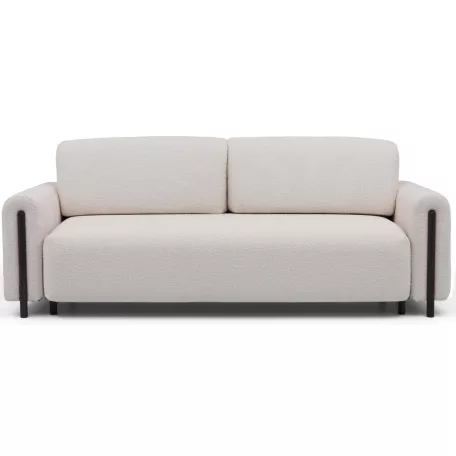 Arcadova fekete kanapé, bézs