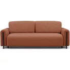 Arcadova fekete kanapé, barna