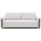 Arcadova fekete kanapé, fehér