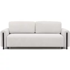 Arcadova fekete kanapé, fehér