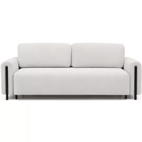 Arcadova fekete kanapé, fehér