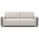 Arcadova fekete kanapé, bézs