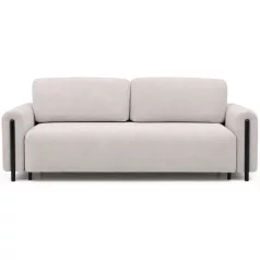 Arcadova fekete kanapé, bézs