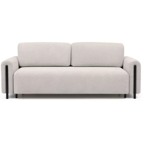 Arcadova fekete kanapé, bézs