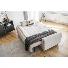 Arcadova fekete kanapé, bézs