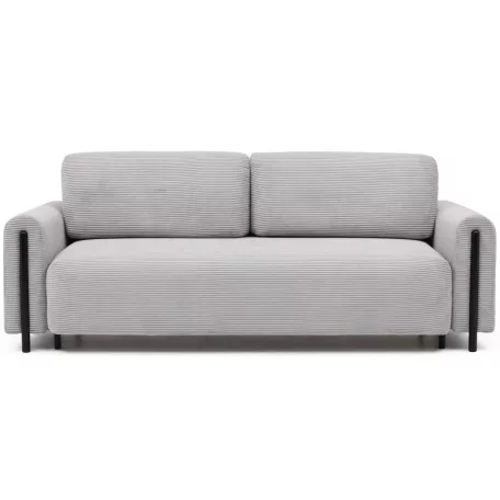 Arcadova fekete kanapé, szürke