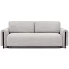 Arcadova fekete kanapé, bézs