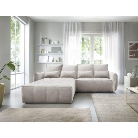 Campo sarokkanapé, Bézs, balos, Relax 18