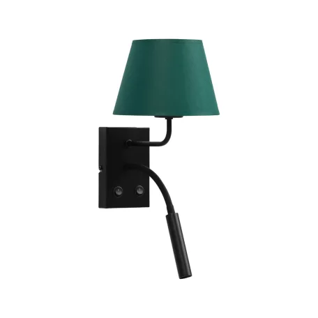 Vespillo, 18x26x38cm fali lámpa, Sötétzöld