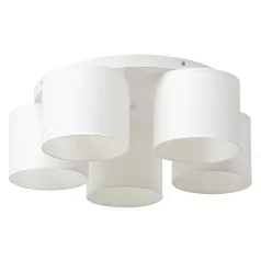 Vespillo, 58x58x18cm mennyezeti lámpa, Fehér