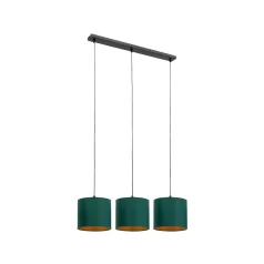 Vespillo, 18x75x105cm függesztett lámpa, Sötétzöld