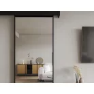 Lindo puha záródású fekete tolóajtó,