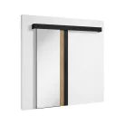 Tilmann soft close feketével tolóajtó,