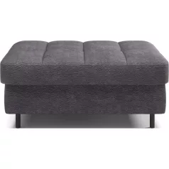 Gomsi puff, sötétszürke