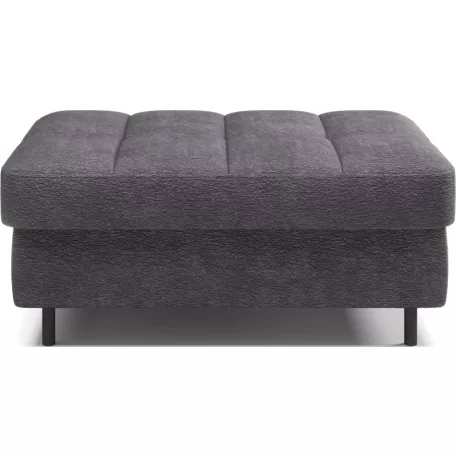 Gomsi puff, sötétszürke