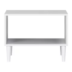Dullum 60 dohányzóasztal fehér dohányzóasztal, fehér