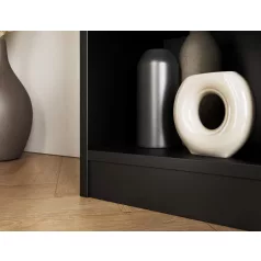 Craft polcos szekrény, fekete