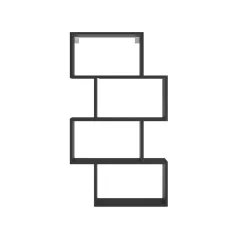 Egurro kisszekrény, fekete