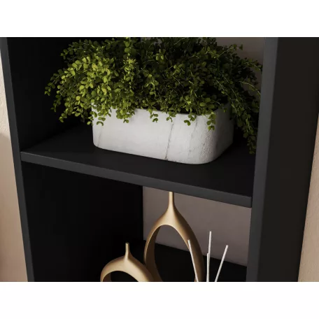 Figgi kisszekrény, fekete